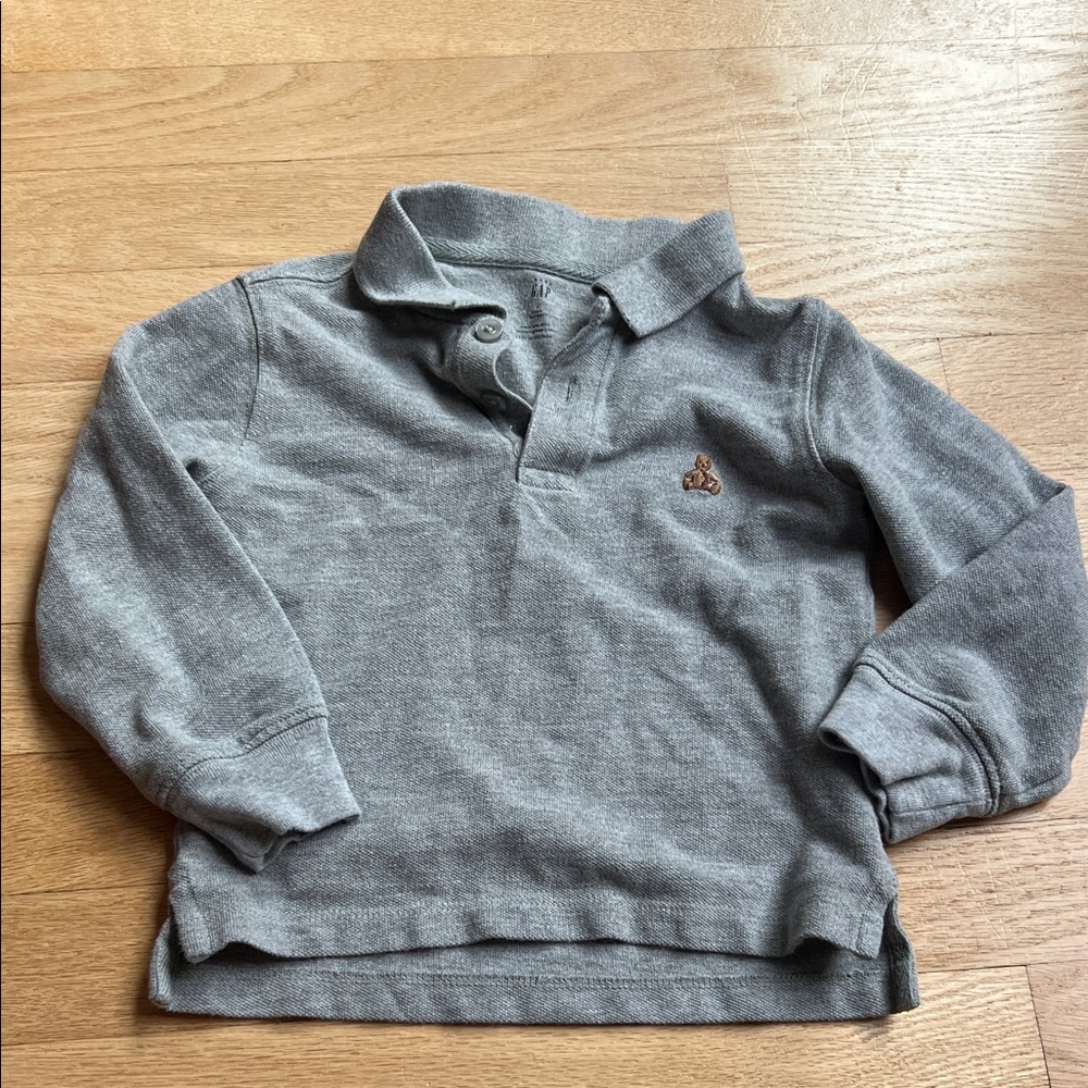 GAP Toddler Gray  Polo Shirt